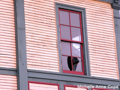 Broken Window, Digital Photography by Michelle Anne Cope
